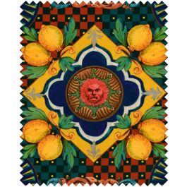 AMALFI Blue Velvet Sample