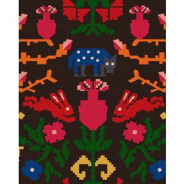 WOLFSBERG Anthracite Wallpaper Sample