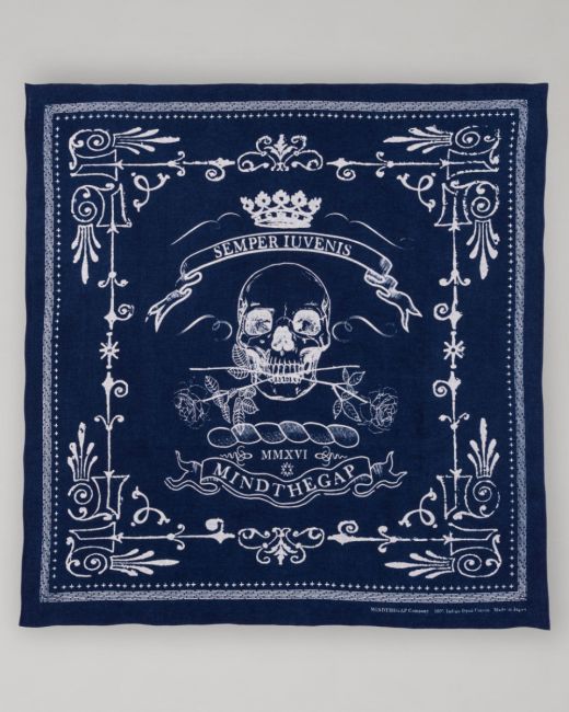 SEMPER IUVENIS Indigo Bandana