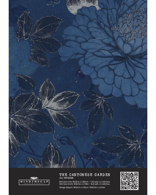 THE CANTONESE GARDEN Wallpaper Sample