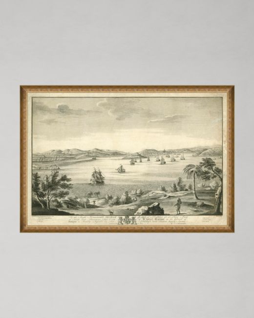 HARBOUR OF ANTIGUA Framed Art