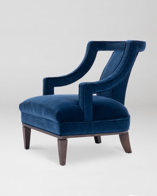 Charming Chair - Poseidon Velvet
