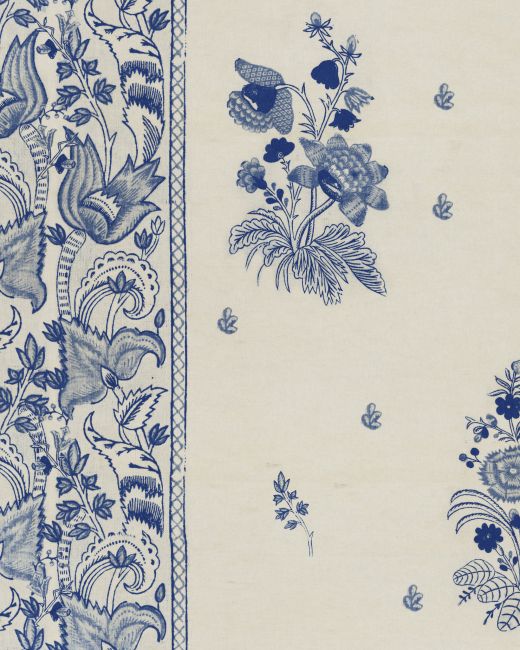 KOROND FLORAL Indigo Wallpaper