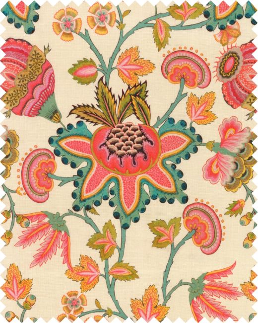 MIDSUMMER FLORAL Fabric Sample