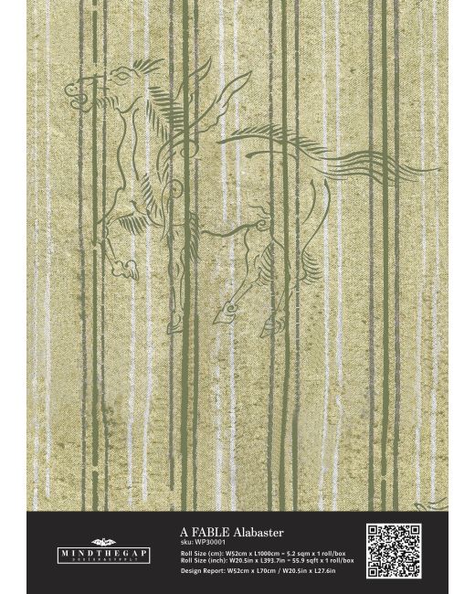 A FABLE Alabaster Wallpaper Sample