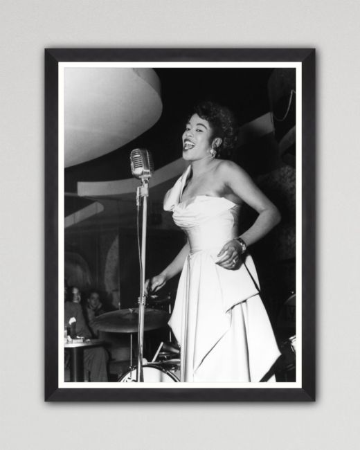 Sarah Vaughan Framed Art