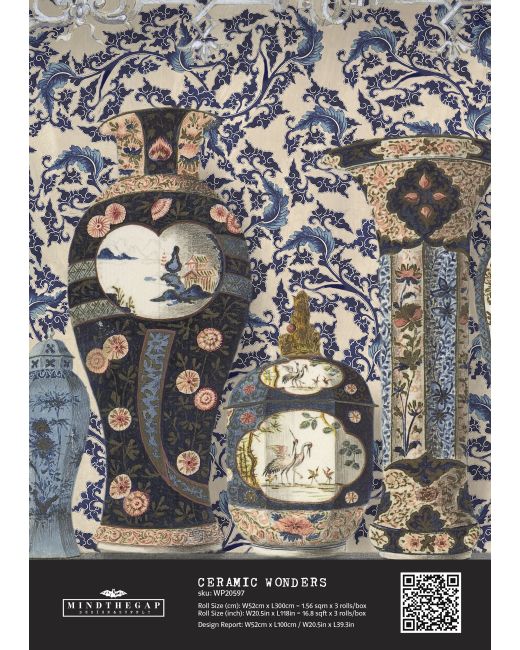 CERAMIC WONDERS Wallpaper Sample