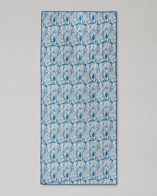 THE ENCHANTED WOODLAND DUSK BLUE TABLECLOTH LARGE