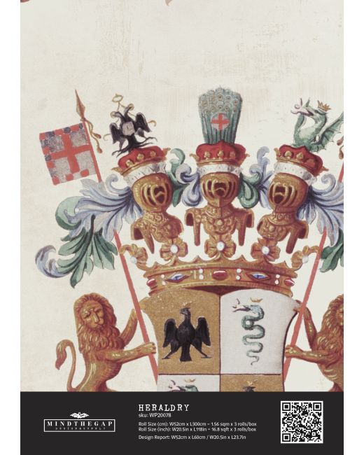 HERALDRY Wallpaper Sample