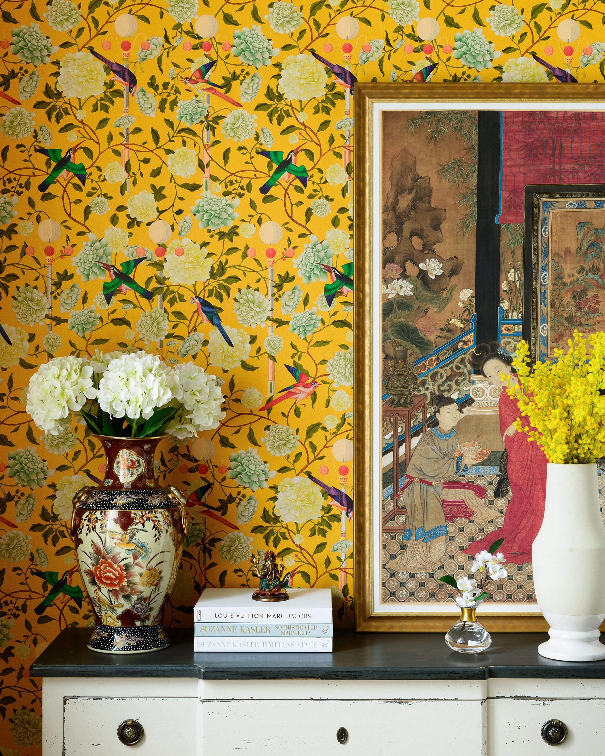 i love wallpaper mustard