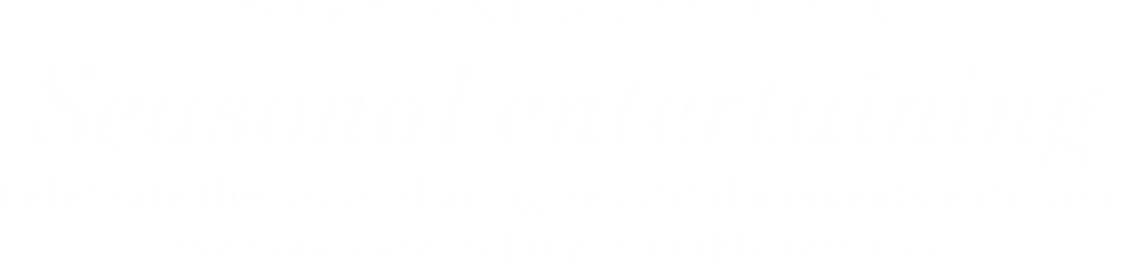 Enchanted Transylvania – Kitchen Linens Collection