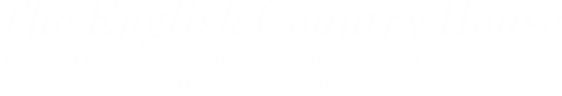 The English Country House Collection